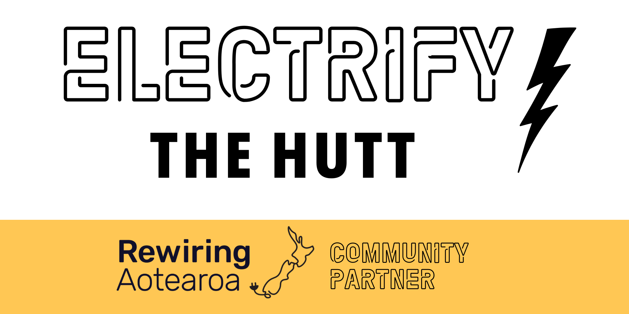 Electrify the Hutt - Rewiring Aoteroa community partner